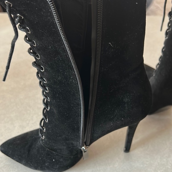 SIMMI London Velvet Boots - Picture 4 of 10
